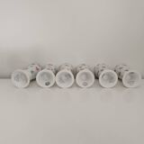 Set of 6 Mazagran porcelain mug Pillivuyt