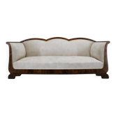 1930s Restored Art Deco Sofa, Czechoslovakia