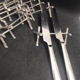 Set of 12 knife rests