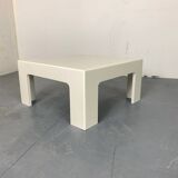 Table Basse Blanche Space Age par 1970s