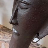 Vintage head/face pot cover