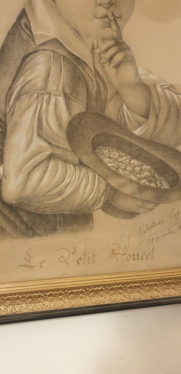 Dessin au fusain