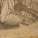 Charcoal drawing