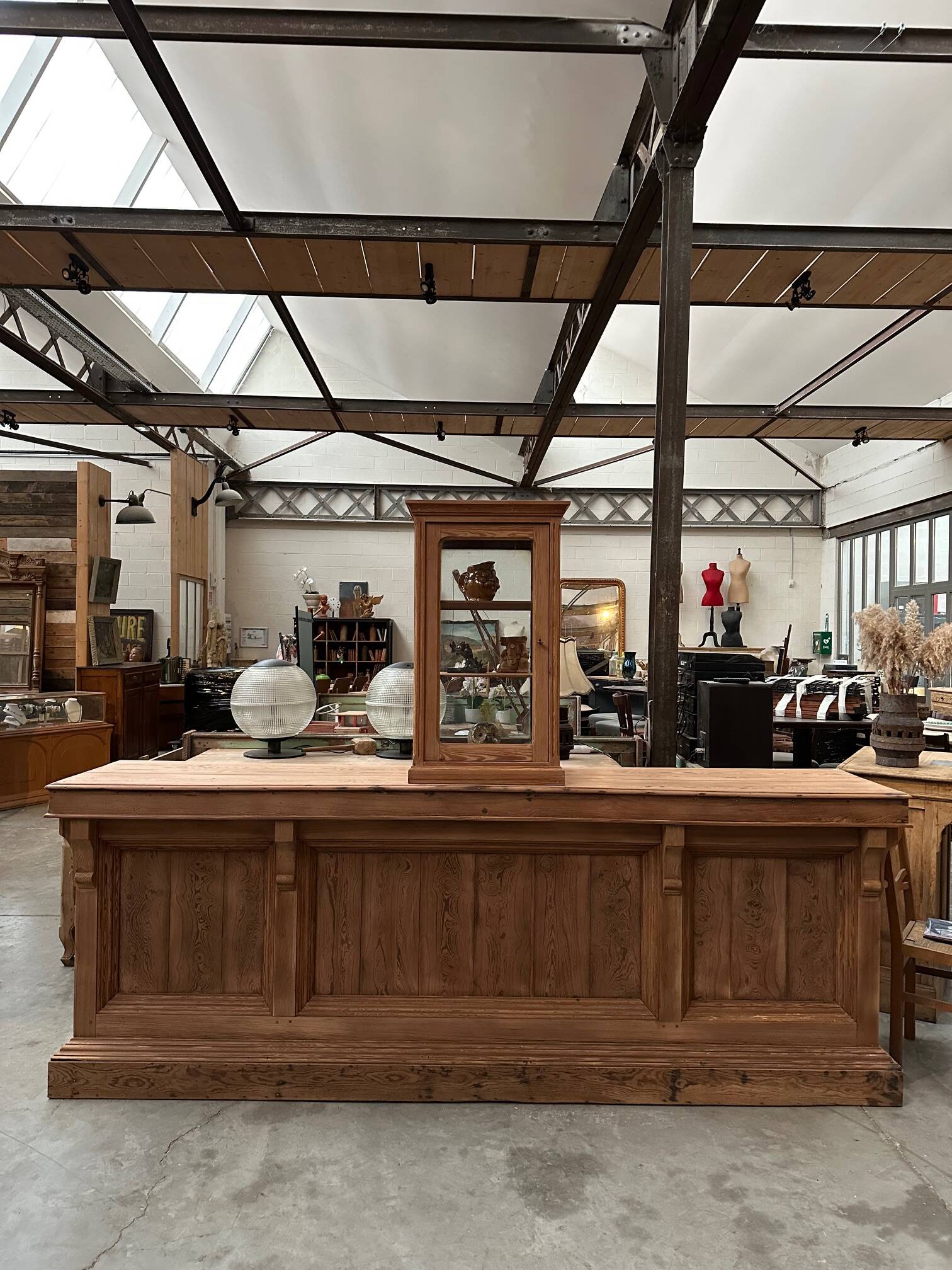 Vitrine de comptoir début XXème | Selency