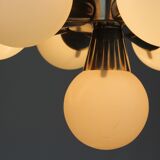 Sputnik Chandelier from Kamenický Šenov, 1970s