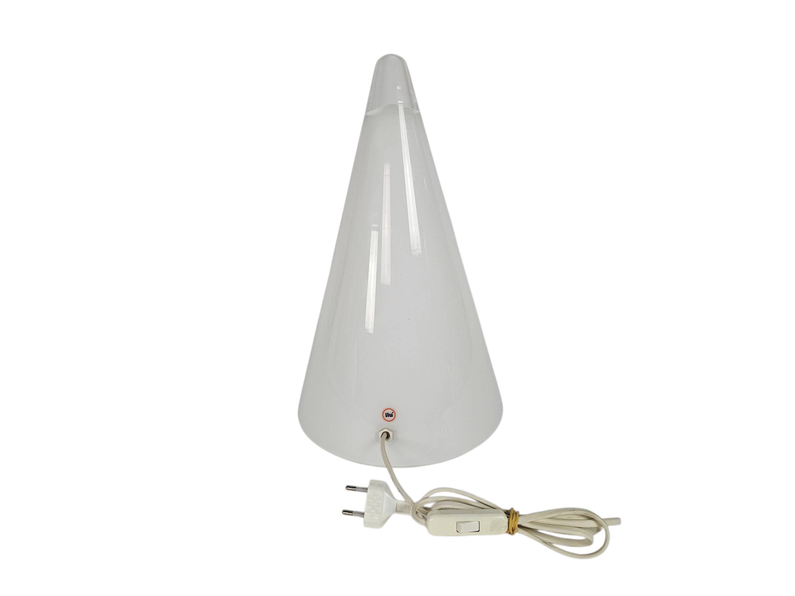 Ilu di Vetro - Teepee Lamp - Cone lamp - glass - 1990's