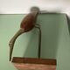 Heron brass and scandinavian teak 1960