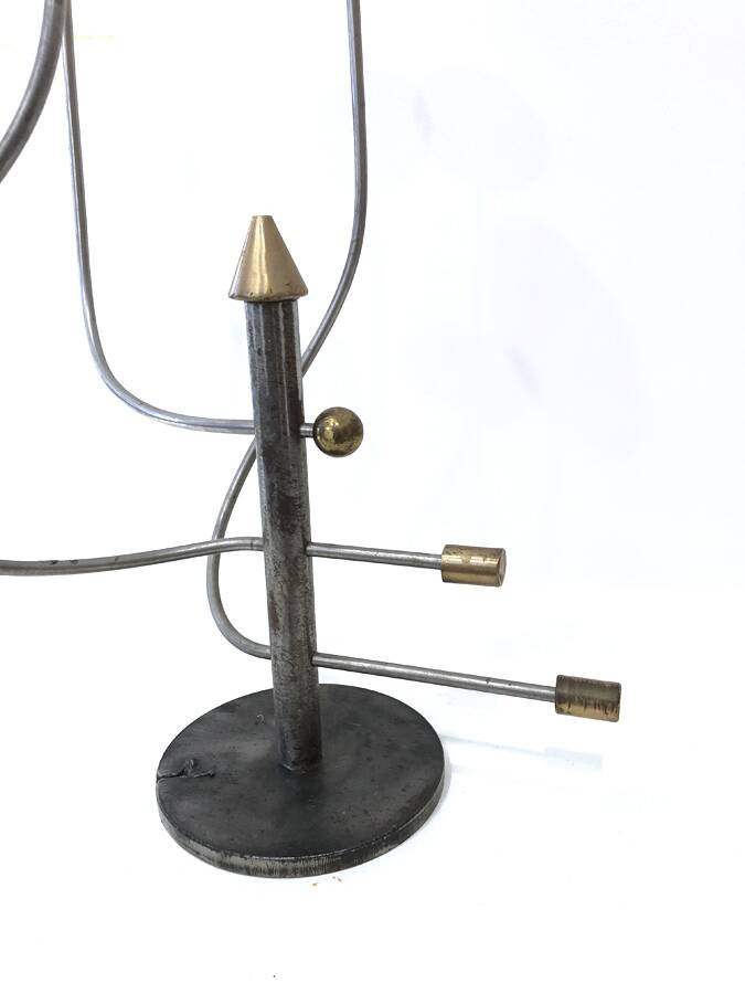 Bronze chandelier, German design, 20th century