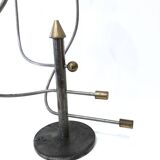 Chandelier bronze, design Allemand, 20ème