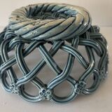 Round braided ceramic bowl by Pichon Uzés