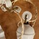 Suspension opaline monte et baisse