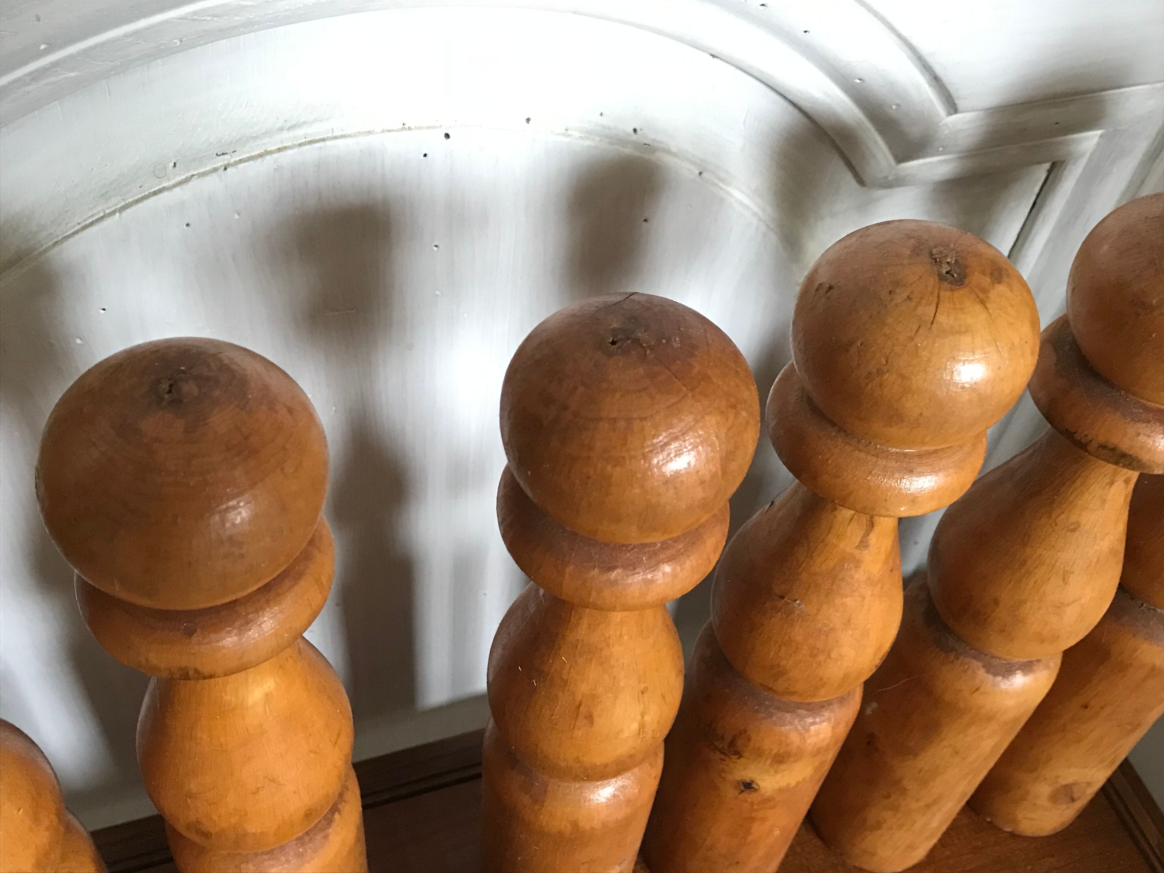 Old wooden squid
