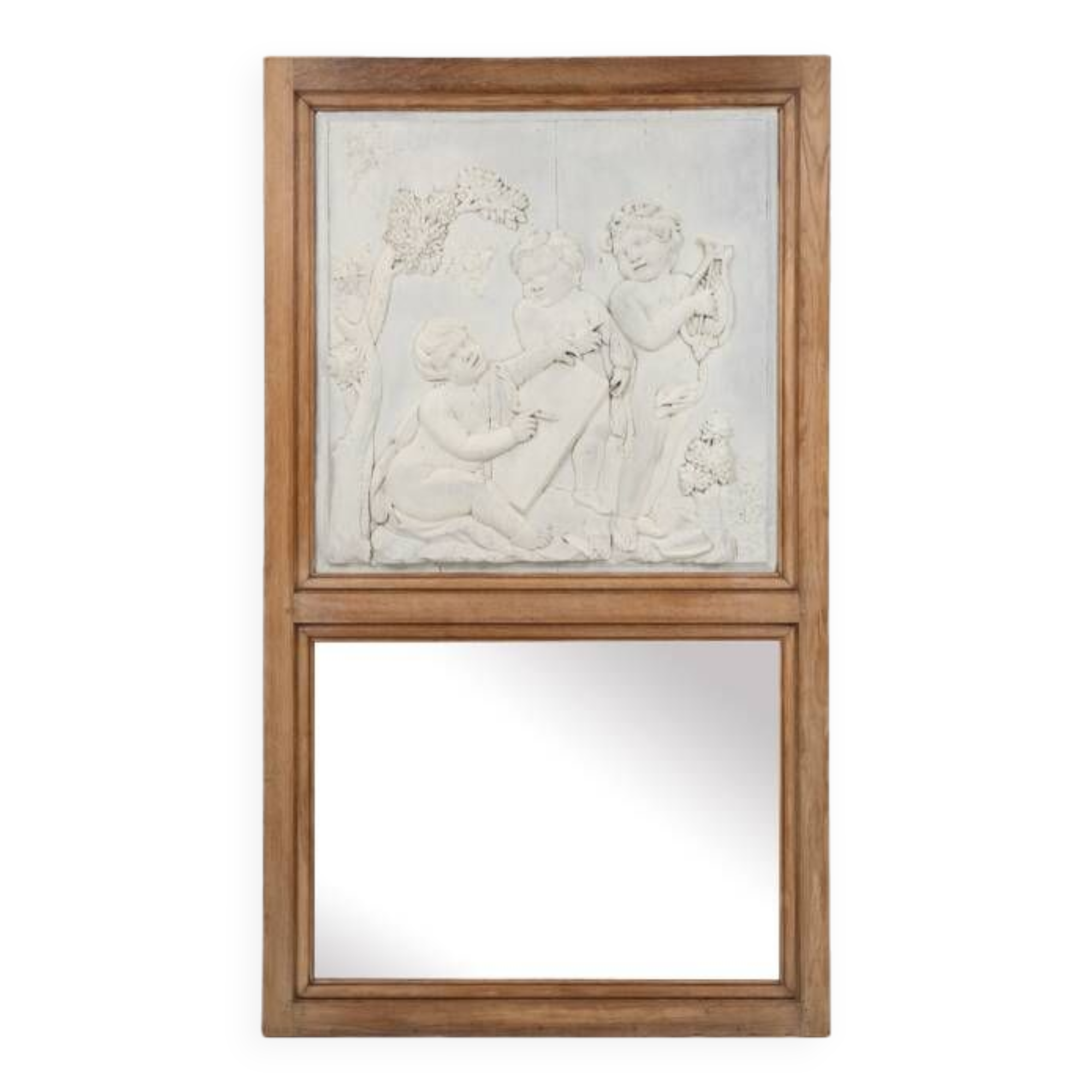 Wooden trumeau, 18th and 20th centuries