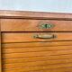 Triple oak curtain binder early xxth curtain Scholz Star Paris