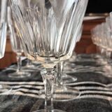 Large service of vintage 60s and 70s crystal glasses