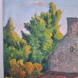 Old landscape painting