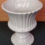 Medici vase in white porcelain