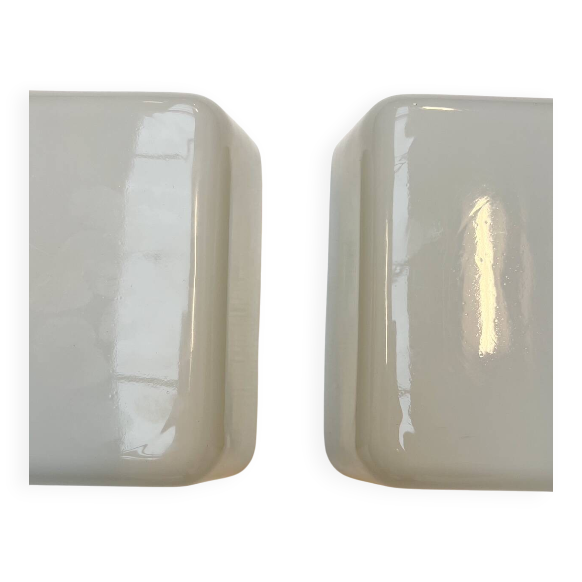 Set of glass wall lamps by WILA, 1940s