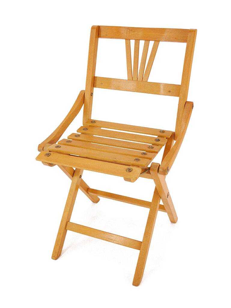 1950s folding armchair