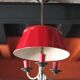 Suspension hot water bottle 3 lights, ceiling lamp, chandelier, vintage ceiling light