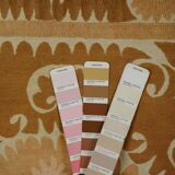 Hand-knotted rug, vintage Turkish rug 134x135 cm