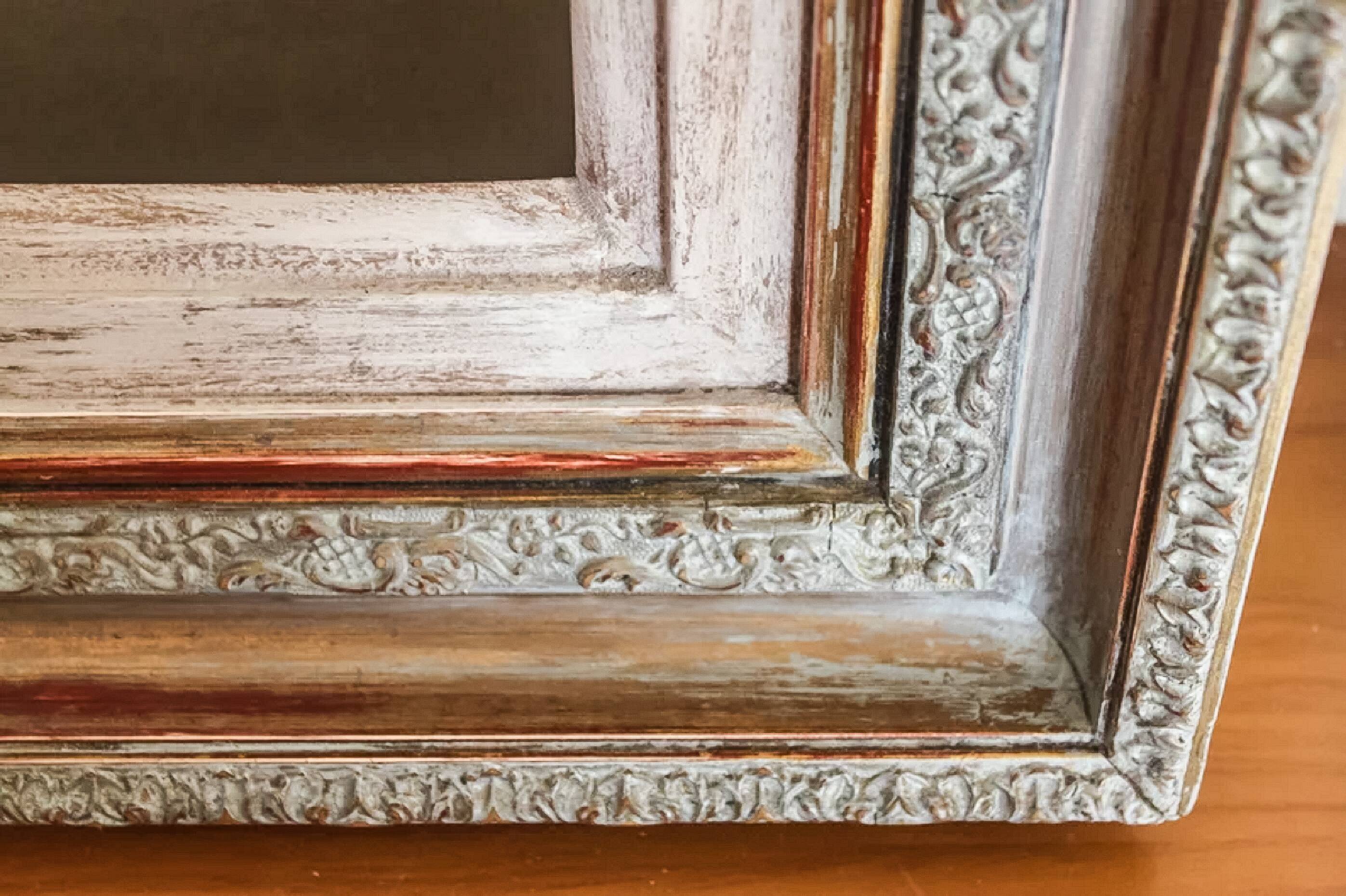 Vintage wooden frame.