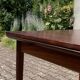Scandinavian extendable rosewood dining table - 1960