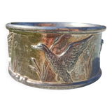 Silver bird bowl