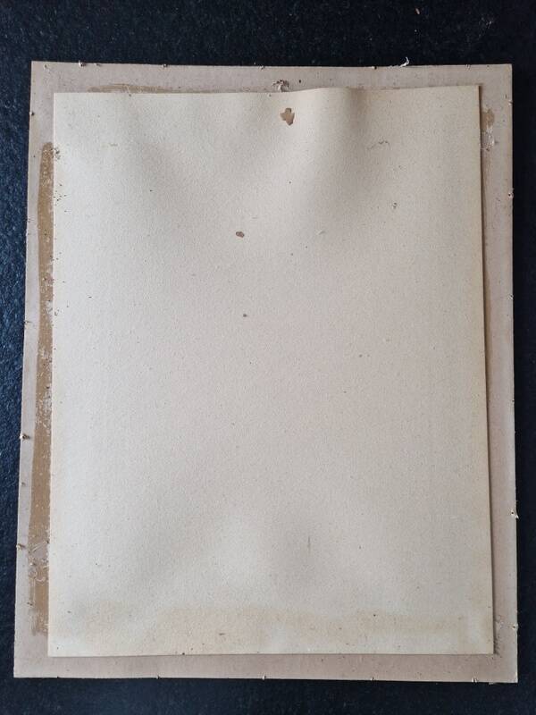 Georges Villa (1883-1965) - Colour lithograph - Gallant scene 1930