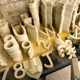 Names and numbers of stone house signs