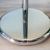 Space age eye ball floor lamp, chrome steel