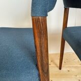 Set of six vintage chairs, Willy Schou Andersen, Denmark 1960s