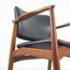Fauteuil en teck danois par Erik Buch pour Ørum Møbelfabrik, années 1960.