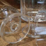 4 Luminarc striated rider wine glasses