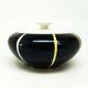 Sugar bowl, Art Deco, porcelain, Volksstedt, Germany, 1960s