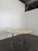 Octagonal marble dining table by Roche Bobois.