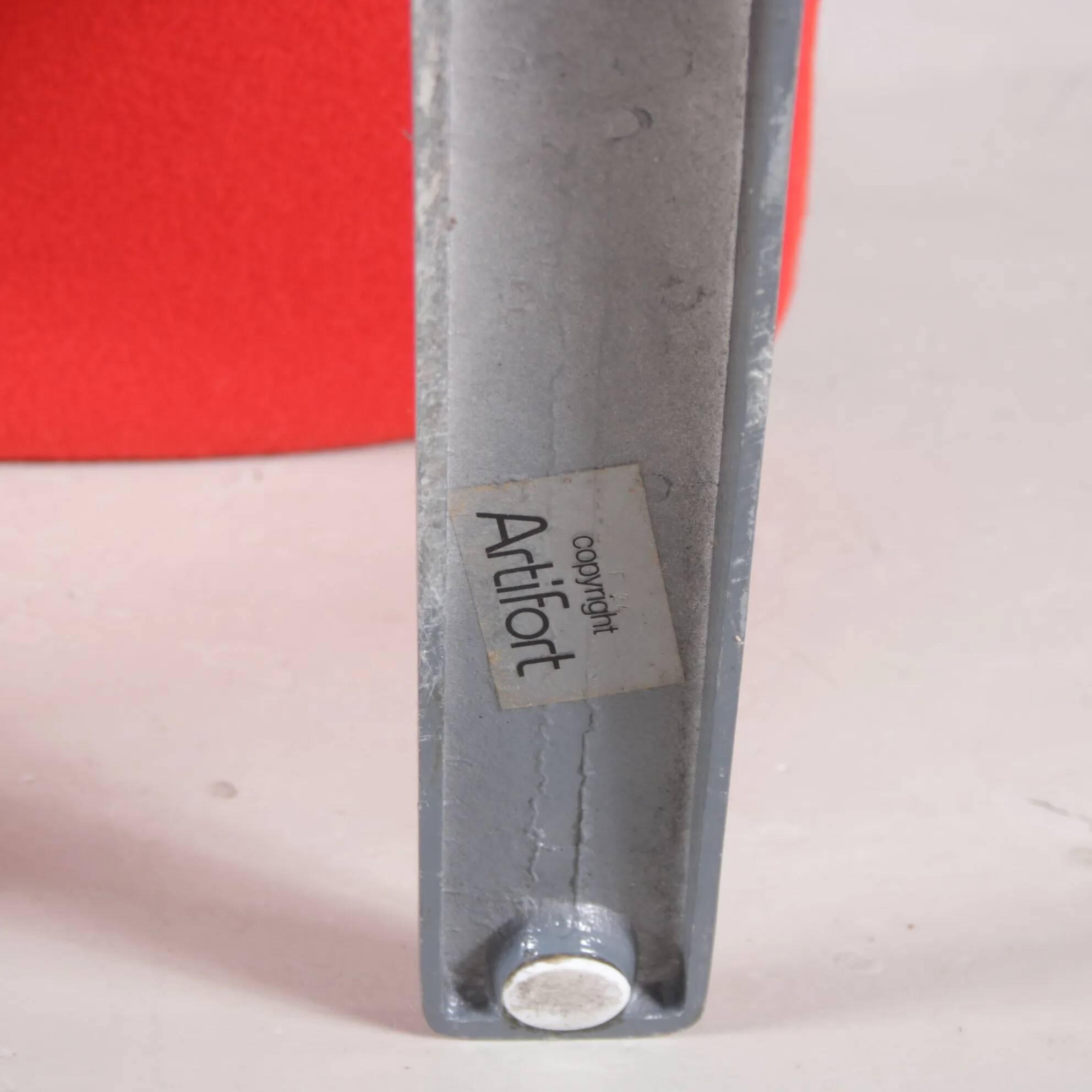 1970s “Concorde” chair by Pierre Paulin for Artifort, Netherlands