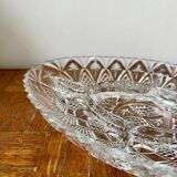 Cut glass appetizer dish