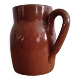 Glazed stoneware jug