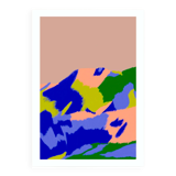 Montchavin - Limited edition art print (A4)