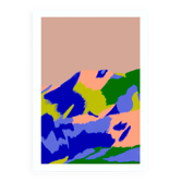 Montchavin - Limited edition art print (A4)