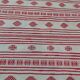 Handmade white and red kilim carpet 95-59cm