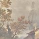 Oil Painting on Canvas Countryside Landscape School XIX - Signed C. Rougeot 18