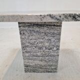 Side table in granite, 1980s