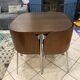 Teak table and 4 chairs set fusion model by Sandra Kragnert for Ikea Swedish 1990s
