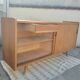 Low buffet / Vintage Scandinavian sliding sideboard
