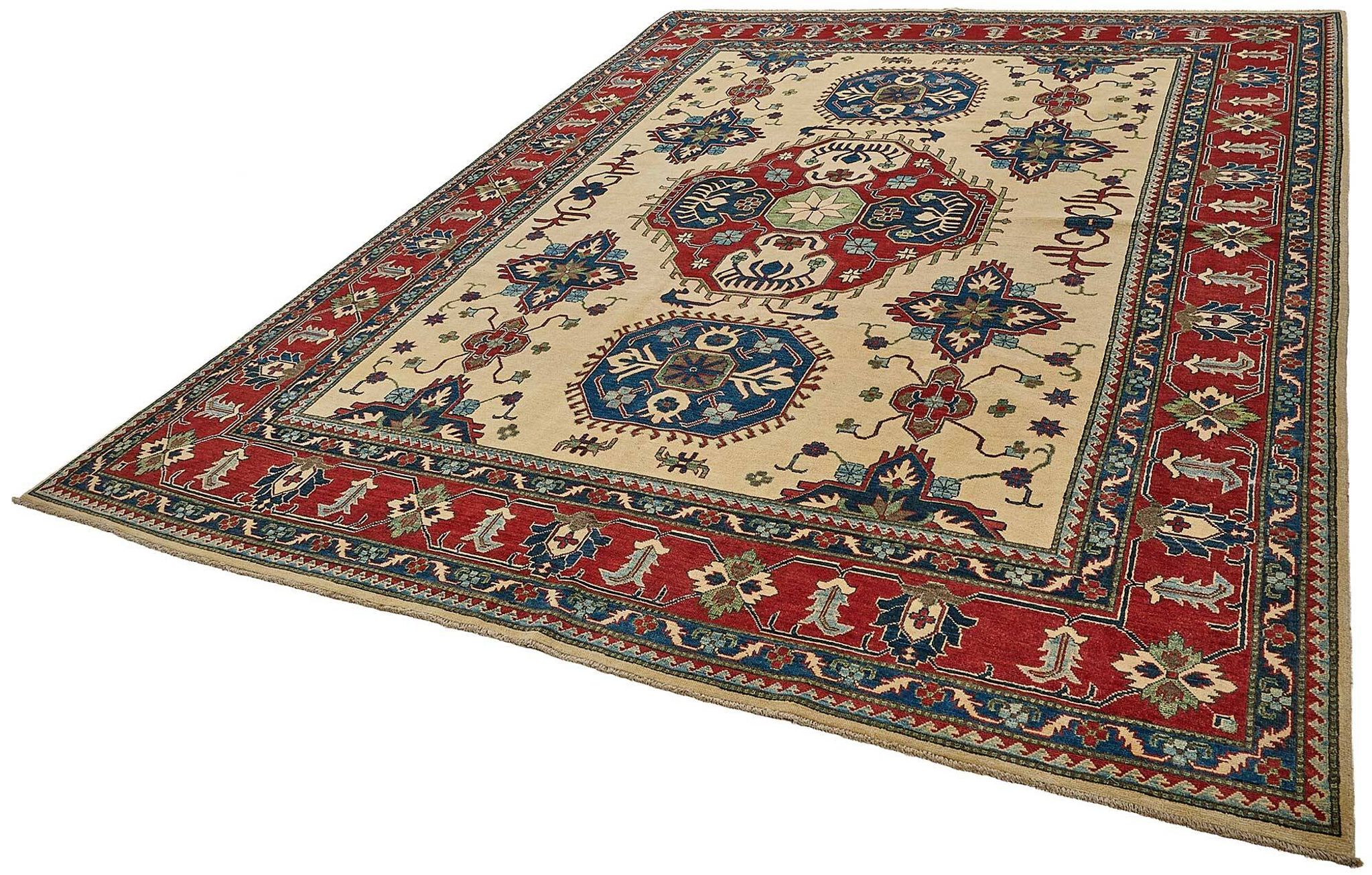 Turkish Handknotted Wool Oushak Rug 268 cm x 358 cm