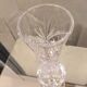 Soliflore en cristal de bayel tres elegant