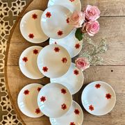 Set of 11 vintage deep plates, Scherzer Bavaria