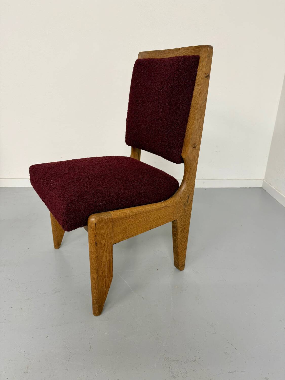 Vintage Guillerme & Chambron designer armchair from the 1960s